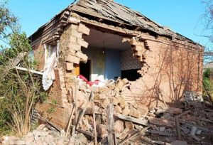 Наслідки обстрілу російськими окупантами Слов’янська