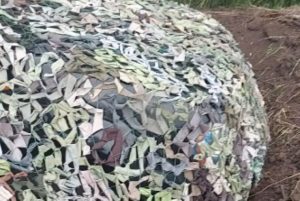 Волонтери зі Слов’янська привезли ЗСУ маскувальну сітку з Дніпра