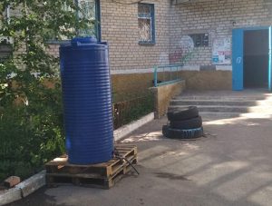 Адреси де у Слов`янську встановили ємності з водою