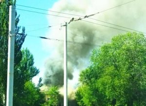 Окупанти знову завдали удару касетними боєприпасами по Слов’янську