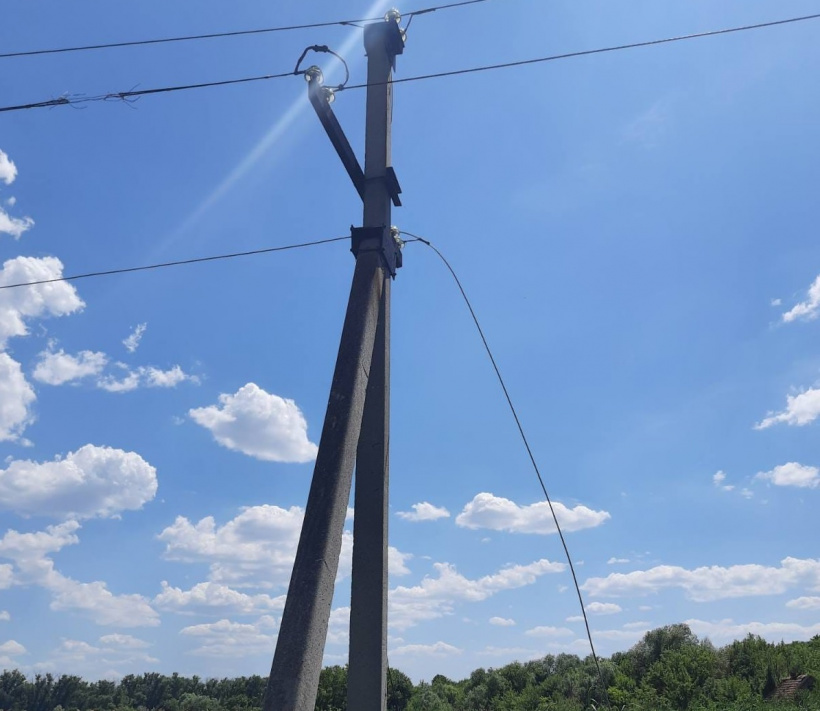 За тиждень на Донеччині енергетики відновили електропостачання для 58 тисяч родин