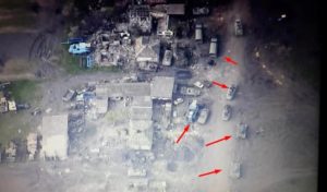 З’явилися фото знищеної ворожої техніки, яка мала б наступати на Слов’янськ