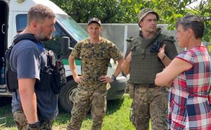 Начальник Святогірської ВА, представники ВСП та представники Управління цивільно-військового співробітництва відвідали прифронтові села