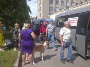 У прифронтовому Слов’янську продовжують організовувати «пенсійні рейси»