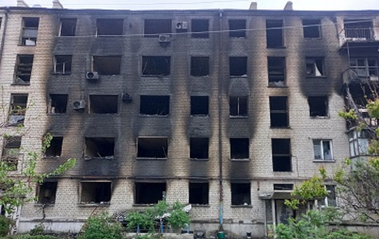 Как сегодня выглядит разрушенный войной Лиман