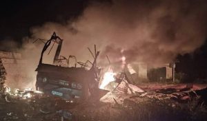 Ворог всю ніч гатив по Дніпропетровщині: тільки в Нікополі – 40 прильотів