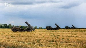 На Ізюмському напрямку були зафіксовані новітні системи РСЗВ «Буревій»