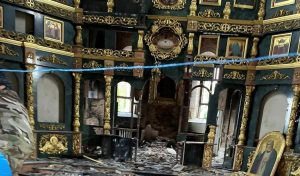 Окупанти влаштували казарму у церкві у Богородичному