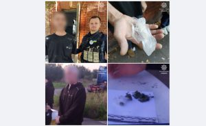 Двох осіб з речовинами, схожими на наркотичні, виявили патрульні