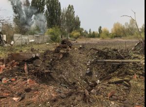 Обстріл центра Слов’янська з боку рф: фото, відео