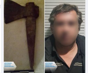 Вісім років за ґратами – засуджено мешканця Слов’янська, який накинувся з сокирою на знайоме подружжя