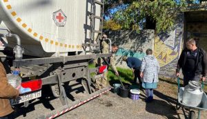 Слов’янськ отримав вантажівку МАН з цистерною для води та генератори