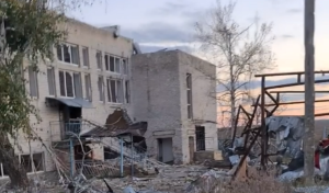 Окупанти повністю знищили школу в селі Долина