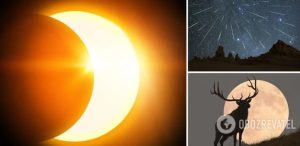 Часткове затемнення Сонця та метеоритні дощі: що спостерігати на небі у жовтні 2022 року