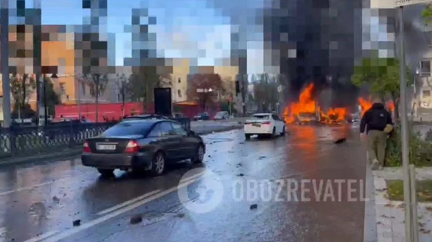 Ракетний удар по Києву. Відомо про жертв та десятки постраждалих