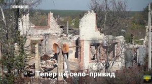 Богородичне – одне з численних сіл Донеччини, понівечених росіянами. Відео