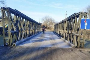 У Балаклії відкрили тимчасовий міст на трасі Харків-Зміїв