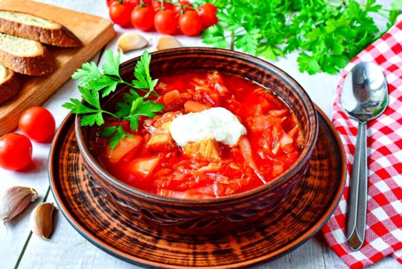 Борщ в Украине и в Европе: стало известно, где продукты стоят дороже