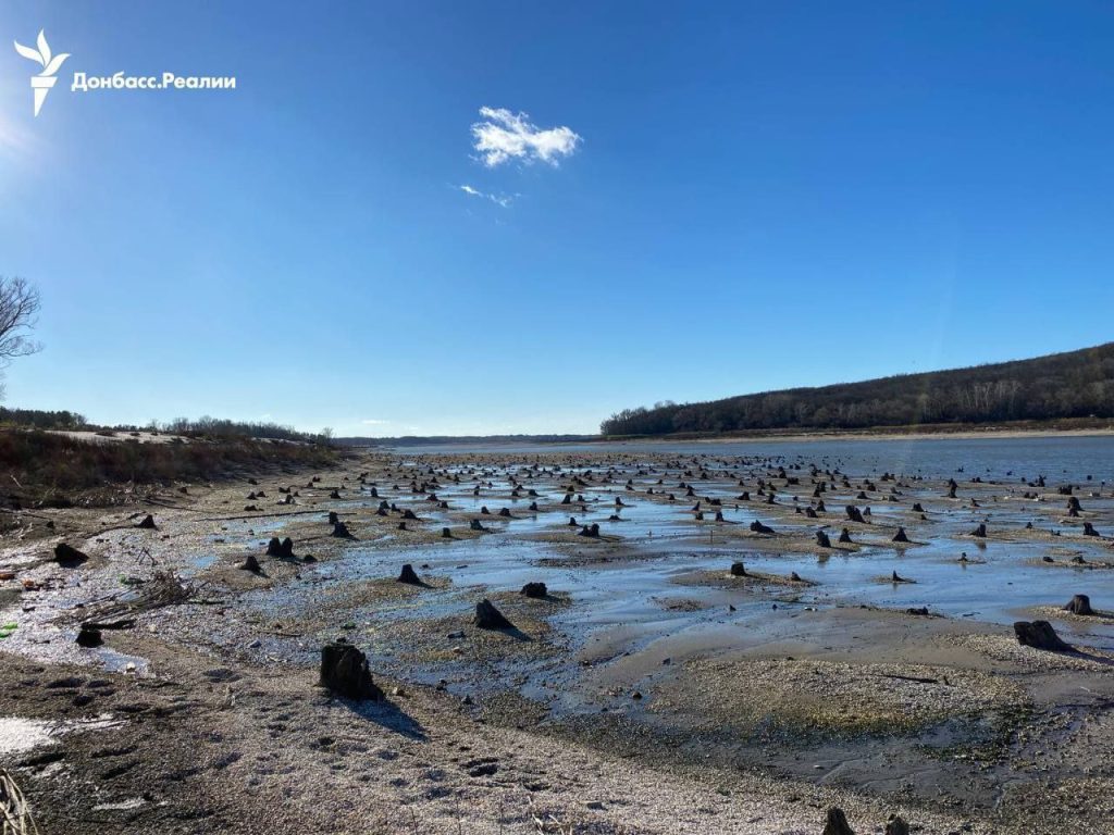 Як зараз виглядає Оскільске водосховище. фото
