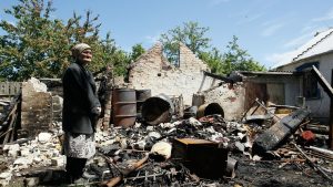 Выплаты за разрушенное жилье в Славянске