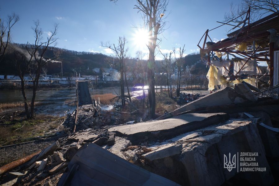 Стало відомо коли почнуть відбудовувати міст біля Святогірської Лаври