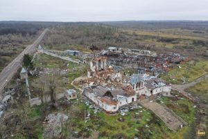 Як виглядає Свято-Георгіївський скит у с. Долина, який був зруйнований росіянами