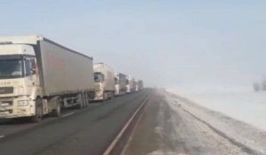 На трасі Маріуполь-Мелітополь виник затор завдовжки 150 км