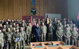 У Слов’янську привітали бійців 95-ї ОДШБр