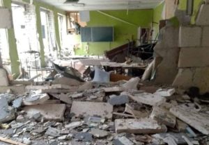 Миколаївська школа просить про допомогу після обстрілу