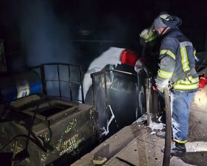 Внаслідок обстрілу Краматорська зайнялась пожежа