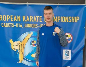 Данило Буценко зі Слов’янська представив Україну на чемпіонаті Європи з карате