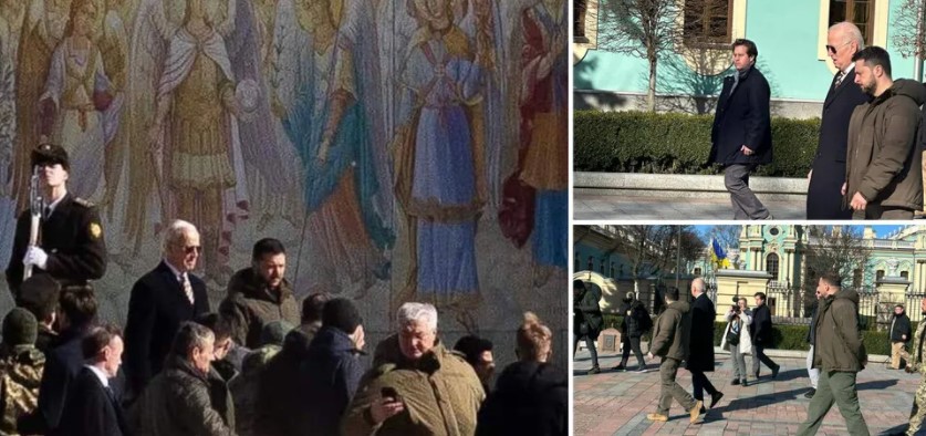 Байден прибув в Київ