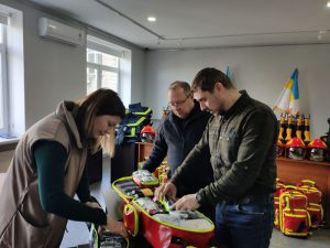 Рятувальники Донеччини отримали спеціалізоване обладнання