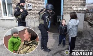 З лінії бойових дій у Краматорському районі поліцейські евакуювали понад 130 дітей