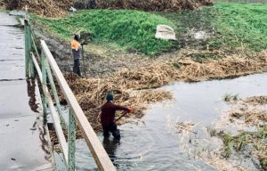У Краматорську розчищають береги річки Бичок