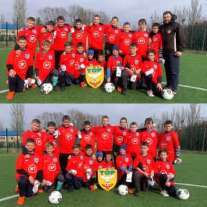 Маленькі футболісти Слов’янська отримали чудові подарунки