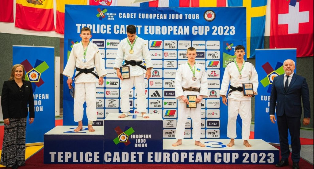 Дзюдоїст Донеччини Станіслав Сагір – бронзовий призер Кубку Європи серед кадетів у Чехії