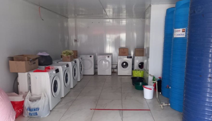 У Лимані та Святогірську запрацювали соціальні пральні