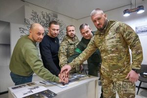 Гвардійці Слов’янського полку долучились до спецпогашення нового поштового блоку