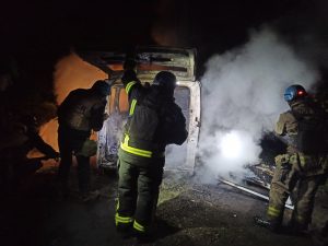 Протягом минулої доби рятувальники Донеччини ліквідували 11 пожеж на території області, 4 з яких виникли внаслідок ворожих обстрілів