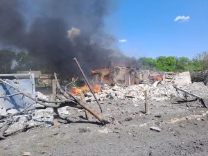 Сьогодні росіяни ударили ракетами по Слов’янську