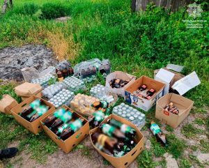 Патрульні продовжують проводити профілактичні заходи, спрямовані на недопущення обігу алкогольних напоїв
