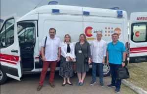 Донецька область  отримала автомобілі швидкої допомоги