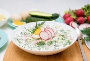 Корисна окрошка: більше м‘яса і менше калорій