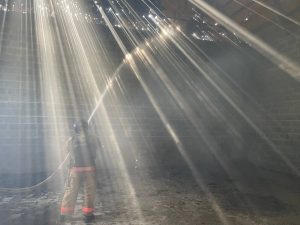 Протягом минулих вихідних рятувальники Донеччини ліквідували 10 пожеж на території області, 1 з яких виникла внаслідок ворожого обстрілу