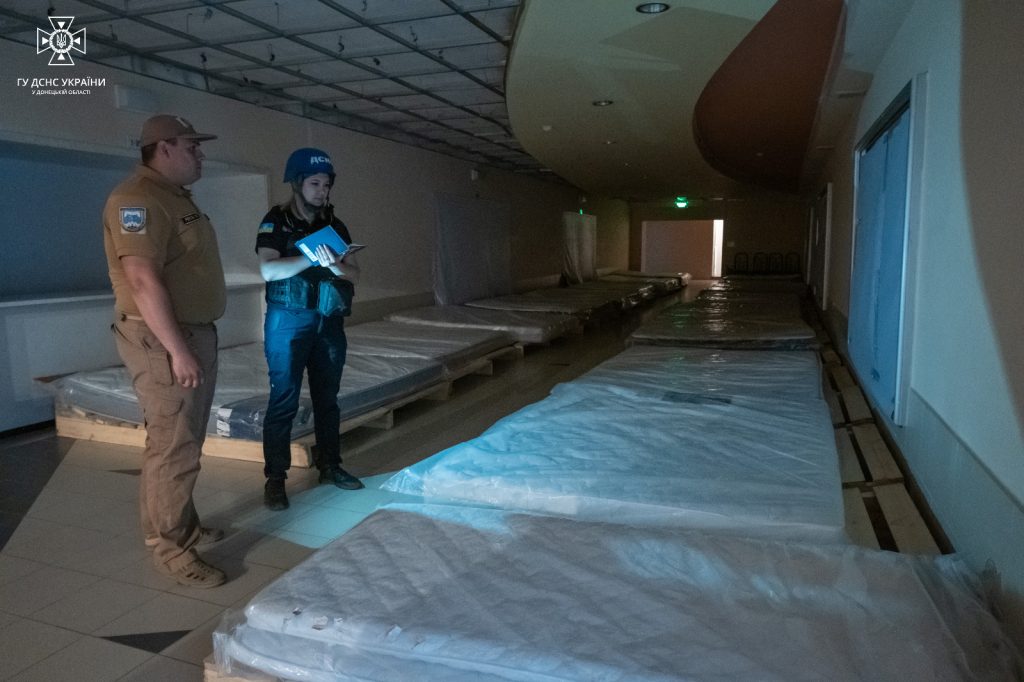 На Донеччині продовжують обстеження захисних споруд та укриттів