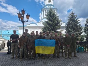 Військовослужбовці ЗСУ ознайомились з історією Святих Гір та пам’ятками архітектури Святогірська