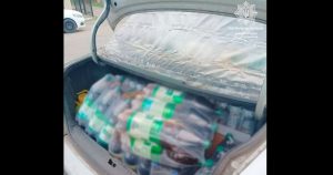У Слов’янську патрульні виявили більше 100 літрів забороненої алкогольної продукції та цигарки без акцизу