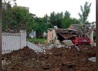 Нічна ракетна атака по Дружківці