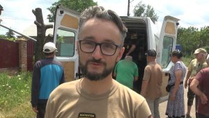 Волонтер з Німеччини привіз допомогу у Слов’янськ і хоче донести світу правду про війну